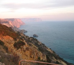 Дом в первой линии от моря на Фиоленте, участок 22 сотки